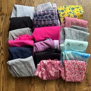 Girls Leggings Bundle - 5T & 5-6